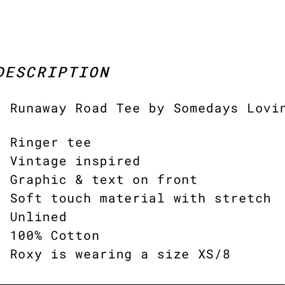 Princess Polly Women’s Short Sleeve Ringer Tee - Picture 5 of 9